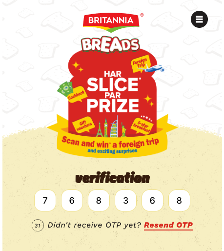 Britannia Bread Contest